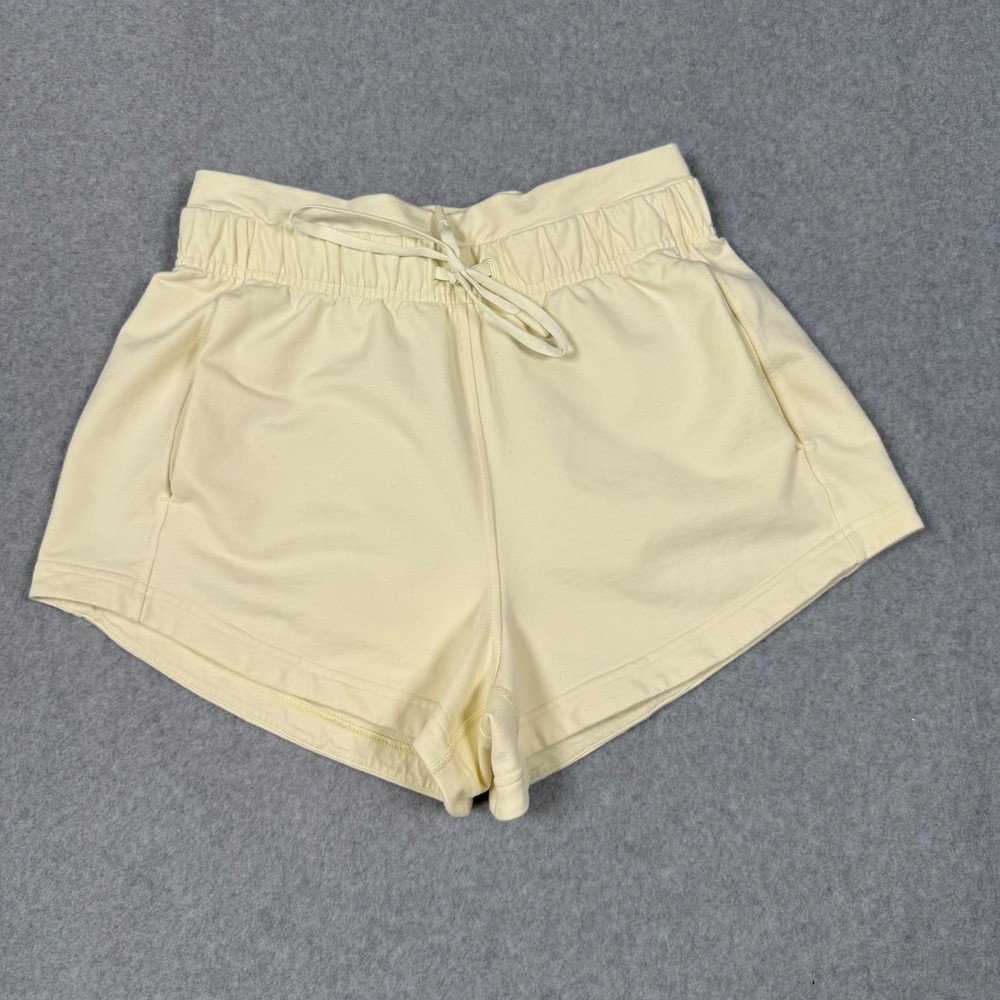 Lululemon Inner Glow High-Rise Short 3 French Yellow Cream Size 6 Comfy Stretch